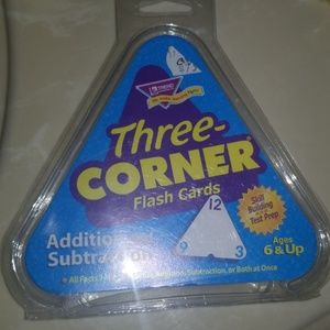 Three-Corner Flash Cards